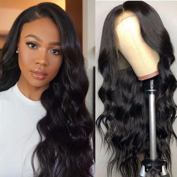 brazilian body wave lace front wig with baby hair part remy 13x4 pre plucked long glueless wavy 100% human hair wigs, Black
brazilian body wave lace front wig with baby hair part remy 13x4 pre plucked long glueless wavy 100% human hair wigs, Black