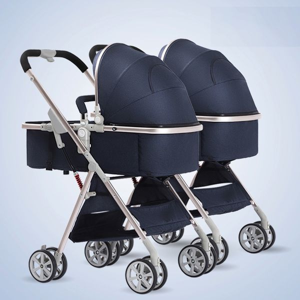 2 in 1 light twin baby strollers can sit and detachable high landscape lightweight folding shock absorber baby double carts
2 in 1 light twin baby strollers can sit and detachable high landscape lightweight folding shock absorber baby double carts