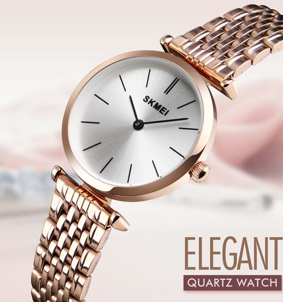 skmei women watch quartz wristwatches fashion casual waterproof quartz watches small dial ladies watch reloj mujer 1458, Slivery;brown
skmei women watch quartz wristwatches fashion casual waterproof quartz watches small dial ladies watch reloj mujer 1458, Slivery;brown