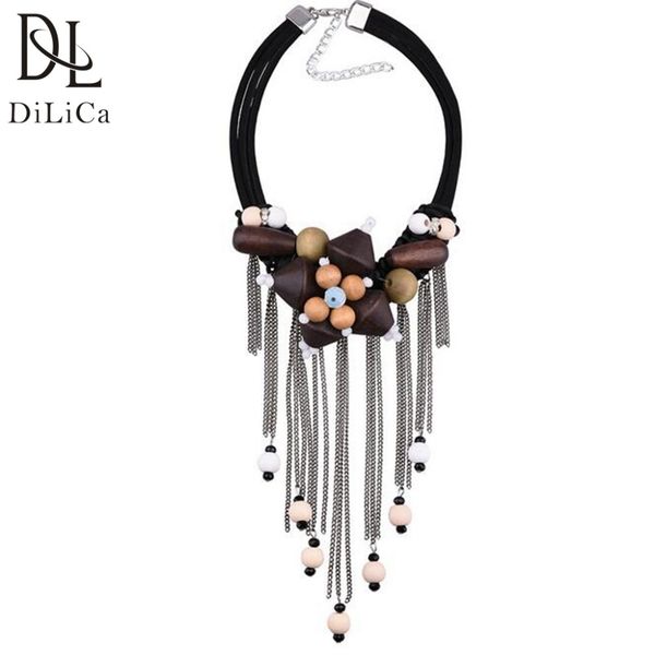 dilica vintage wooden necklace women charms choker necklaces pendants female boho maxi necklace jewelry tijdens ketting, Golden;silver
dilica vintage wooden necklace women charms choker necklaces pendants female boho maxi necklace jewelry tijdens ketting, Golden;silver
