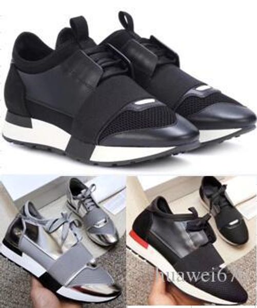 fashion designer sneaker men women casual shoes genuine leather mesh pointed race runner shoes outdoors trainers with box big size 35-47, Black
fashion designer sneaker men women casual shoes genuine leather mesh pointed race runner shoes outdoors trainers with box big size 35-47, Black