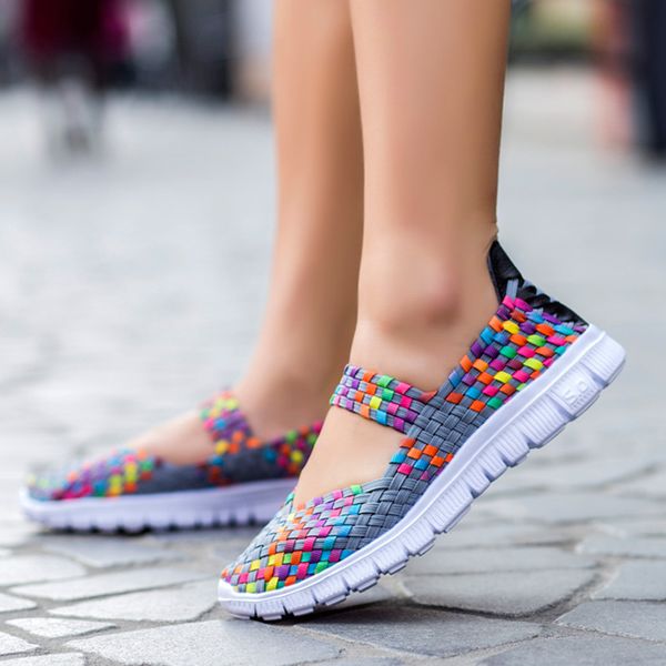 big size women weave shoes comfortable mother gift outdoor sport shoes mixed-color summer breathable female flats mujersapato
big size women weave shoes comfortable mother gift outdoor sport shoes mixed-color summer breathable female flats mujersapato
