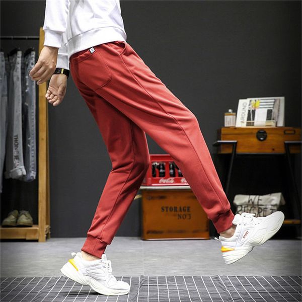 causal mens sports pants male full length pants loose solid men drawstring trousers trendy clothing, Black
causal mens sports pants male full length pants loose solid men drawstring trousers trendy clothing, Black