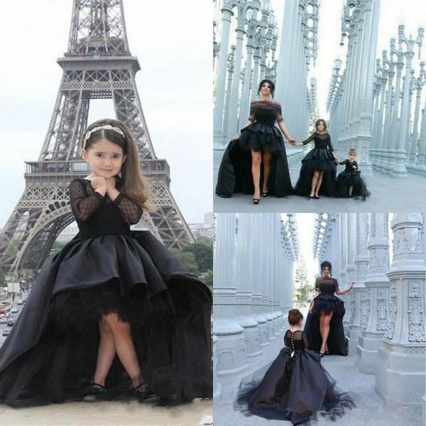 black hi_lo pageant dresses for girls jewel long sleeve flower girl dresses for toddlers teens kids formal party communion dress, Blue
black hi_lo pageant dresses for girls jewel long sleeve flower girl dresses for toddlers teens kids formal party communion dress, Blue