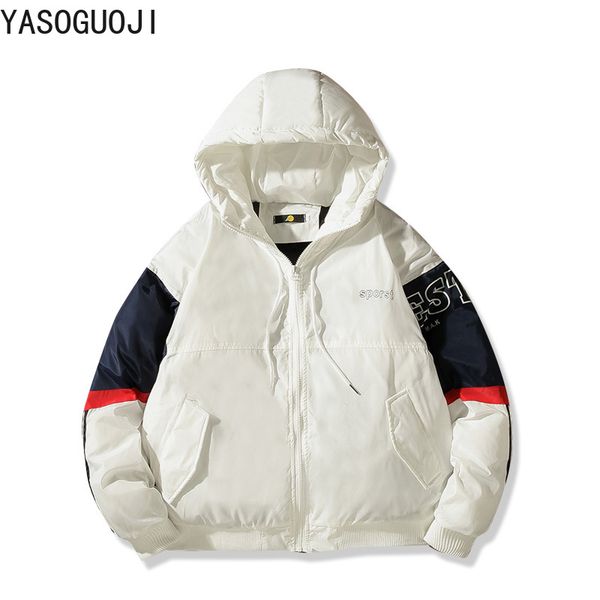 yasuguoji 2018 new winter fashion panelled plus size loose hooded coat men warm and thick cotton padded jacket men parkas l013, Black
yasuguoji 2018 new winter fashion panelled plus size loose hooded coat men warm and thick cotton padded jacket men parkas l013, Black