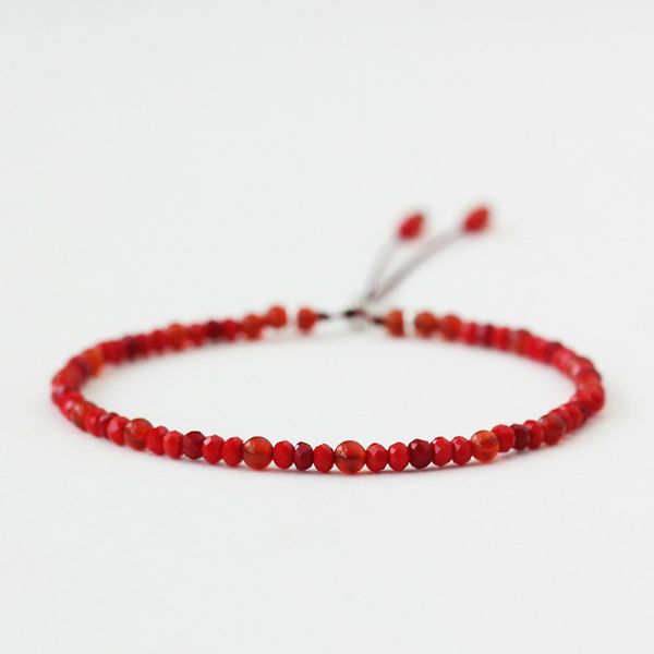 semi-precious stone red beads bracelet for women cut surface hand chain female 2020 fashion jewelry 925 silver new arrival, Black
semi-precious stone red beads bracelet for women cut surface hand chain female 2020 fashion jewelry 925 silver new arrival, Black