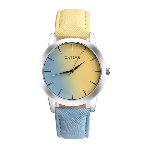 2017 retro rainbow design leather band analog alloy quartz wrist watch drop shipping y7822, Slivery;brown
2017 retro rainbow design leather band analog alloy quartz wrist watch drop shipping y7822, Slivery;brown
