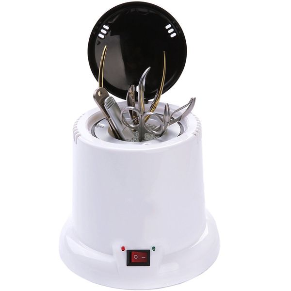 high temperature sterilizer box disinfection professional nail art tools equipment manicure disinfectant cup, Silver
high temperature sterilizer box disinfection professional nail art tools equipment manicure disinfectant cup, Silver