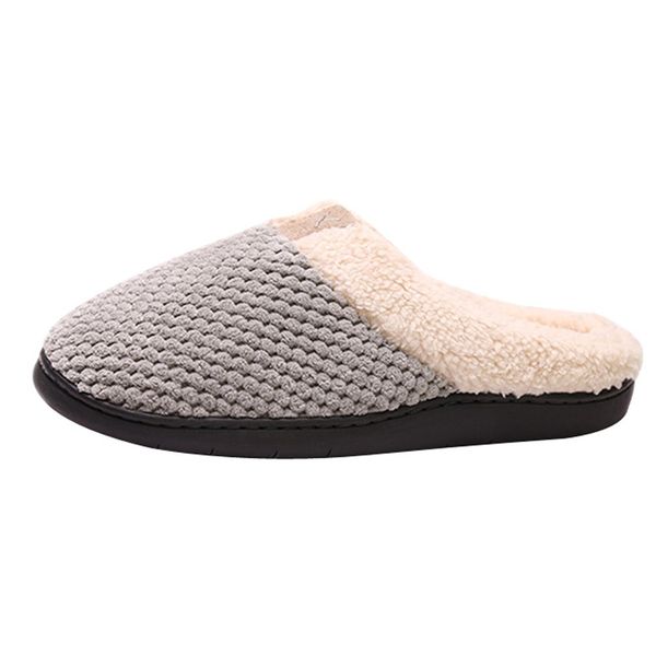winter warm men's slippers sponge plush comfort men slippers indoor bedroom shoes soft anti-skid home slipper men pantuflas a40, Black
winter warm men's slippers sponge plush comfort men slippers indoor bedroom shoes soft anti-skid home slipper men pantuflas a40, Black