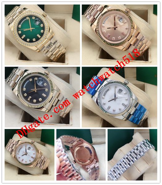 latest version 5 style luxury watch 36mm diamond dial 128348 128238 128235 asia 2813 movement mechanical automatic mens watches, Slivery;brown
latest version 5 style luxury watch 36mm diamond dial 128348 128238 128235 asia 2813 movement mechanical automatic mens watches, Slivery;brown