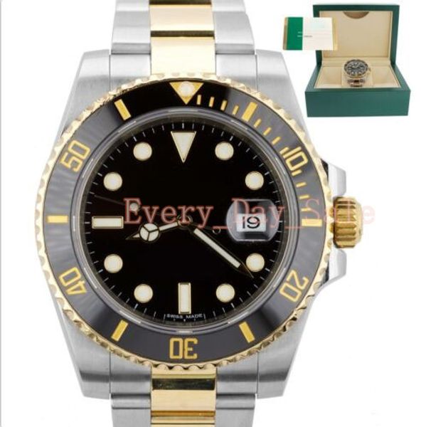 upgraded version mens watch luxury sub 116613ln ceramic black two tone 18k gold box/papers eta 2813(automatic) men's watches waterproof, Slivery;brown
upgraded version mens watch luxury sub 116613ln ceramic black two tone 18k gold box/papers eta 2813(automatic) men's watches waterproof, Slivery;brown