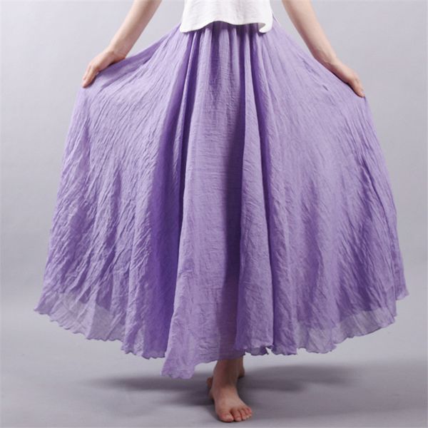 skirts womens cotton skirt elegant women elastic high waist midi long faldas woman solid pleated skirt casual maxi skirts female, Black
skirts womens cotton skirt elegant women elastic high waist midi long faldas woman solid pleated skirt casual maxi skirts female, Black