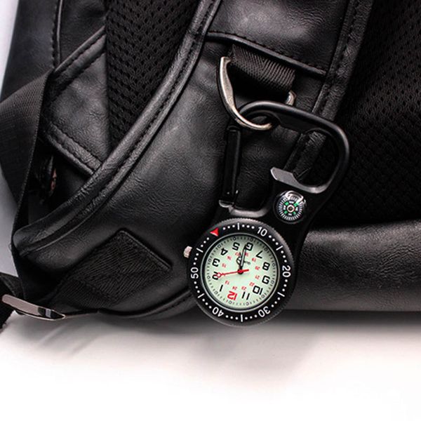 1 pcs clip-on carabiner pocket watch compass bottle opener for doctors chefs luminous cxz, Slivery;golden
1 pcs clip-on carabiner pocket watch compass bottle opener for doctors chefs luminous cxz, Slivery;golden