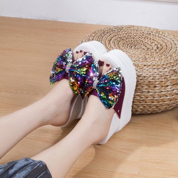 swonco sequins sweet bow slippers women summer shoes crystal wedge shoes black 2020 summer lady chunky slippers holiday
swonco sequins sweet bow slippers women summer shoes crystal wedge shoes black 2020 summer lady chunky slippers holiday