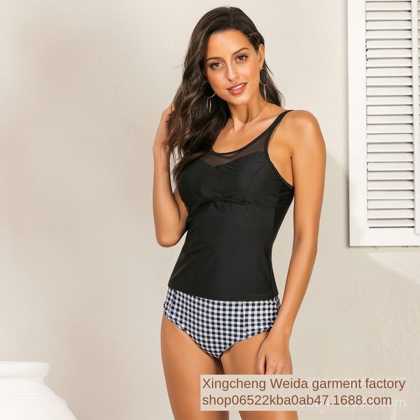 2nsft 2020 ladies mesh stitching tight adjustable plaid 2020 bikini bikini ladies mesh stitching tight swimsuit adjustable plaid, White;black
2nsft 2020 ladies mesh stitching tight adjustable plaid 2020 bikini bikini ladies mesh stitching tight swimsuit adjustable plaid, White;black