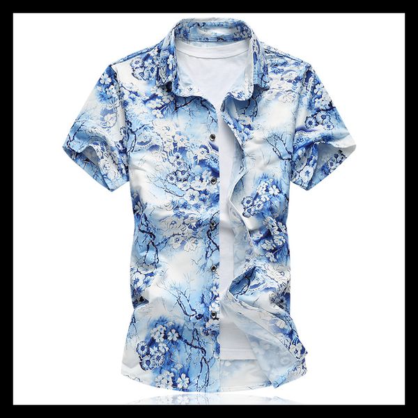 2019 new summer mens short sleeve beach shirts cotton casual floral shirts plus size -3xl 5xl 6xl 7xl mens cothing fashion, White;black
2019 new summer mens short sleeve beach shirts cotton casual floral shirts plus size -3xl 5xl 6xl 7xl mens cothing fashion, White;black