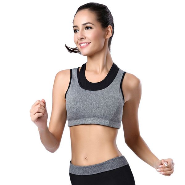 favsports 2019 new professional women sports bra quick dry padded bras lace crop stretch gym yoga athletic vest 2 in 1, White;black
favsports 2019 new professional women sports bra quick dry padded bras lace crop stretch gym yoga athletic vest 2 in 1, White;black