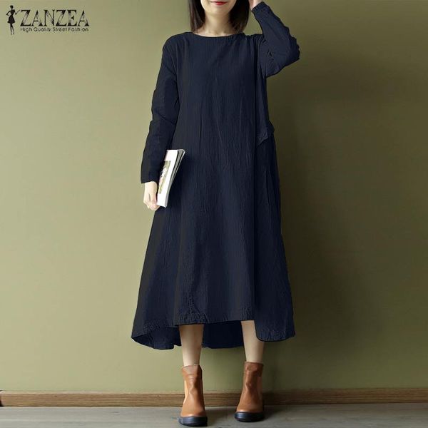 2020 zanzea spring cotton shirt dress vintage solid party sundress women casual long sleeve vestidos female robe tunic kaftan, Black;gray
2020 zanzea spring cotton shirt dress vintage solid party sundress women casual long sleeve vestidos female robe tunic kaftan, Black;gray