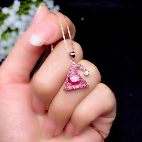 elegant lovely christmas tree hat natural red ruby pendant natural gemstone pendant s925 silver women girl party gift jewelery
elegant lovely christmas tree hat natural red ruby pendant natural gemstone pendant s925 silver women girl party gift jewelery