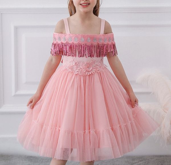 sequins with off shoulder little kids for evening party tulle tutu gowns birthday party dress girls flower dresses, White;blue
sequins with off shoulder little kids for evening party tulle tutu gowns birthday party dress girls flower dresses, White;blue