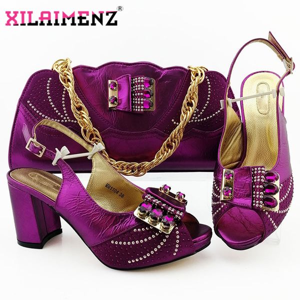 magenta pretty ladies shoes and matching bag set 2019 african style rhinestone high heels shoes and bag set wedding party, Black
magenta pretty ladies shoes and matching bag set 2019 african style rhinestone high heels shoes and bag set wedding party, Black