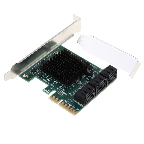 pci-e sata3. 0 карта расширения 6 портов
pci-e sata3. 0 карта расширения 6 портов