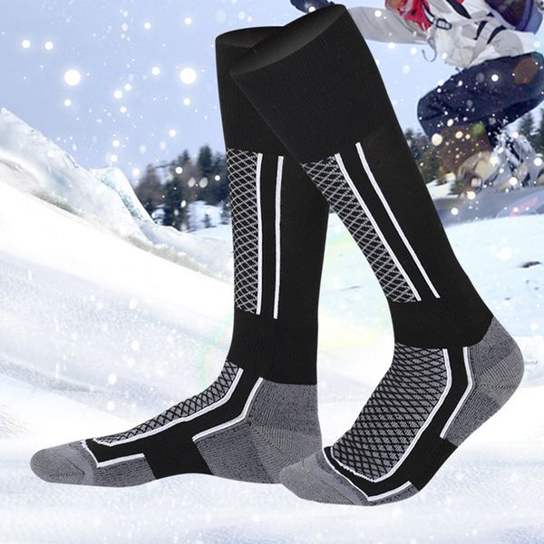 women/man winter ski snow sports socks thermal long ski snow walking hiking sports towel socks size, Black
women/man winter ski snow sports socks thermal long ski snow walking hiking sports towel socks size, Black