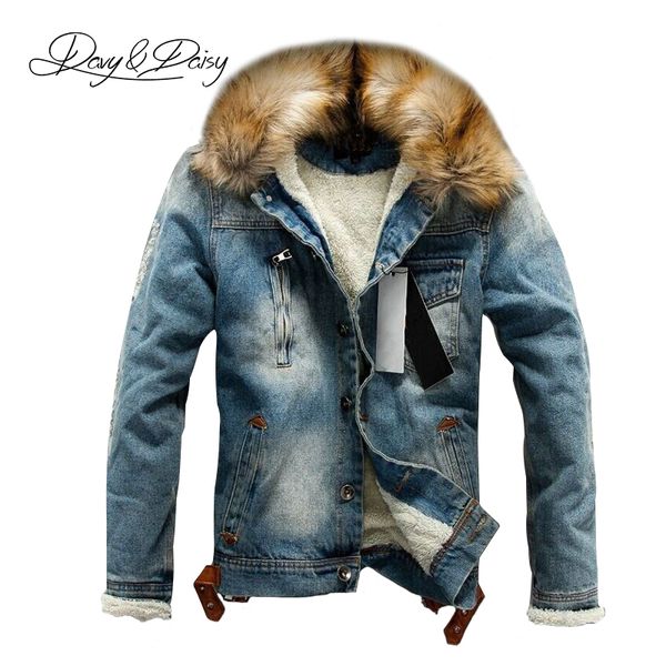 davydaisy 2019 new arrival casual men jackets denim thick warm winter outwear jacket men stand collar jacket coats dct-256, Black;brown
davydaisy 2019 new arrival casual men jackets denim thick warm winter outwear jacket men stand collar jacket coats dct-256, Black;brown