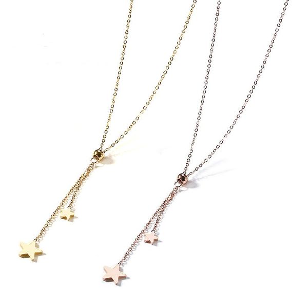 gold color fashion women's star pendant necklace stainless steel link chain necklace jewelry gift for lady girl j406, Silver
gold color fashion women's star pendant necklace stainless steel link chain necklace jewelry gift for lady girl j406, Silver
