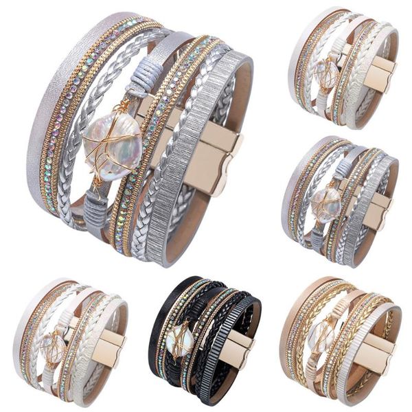 imitate women's bracelets new european and american wristlet fashion jewelry bracelets alloy magnetic buckle woven bracelet joya, Black
imitate women's bracelets new european and american wristlet fashion jewelry bracelets alloy magnetic buckle woven bracelet joya, Black