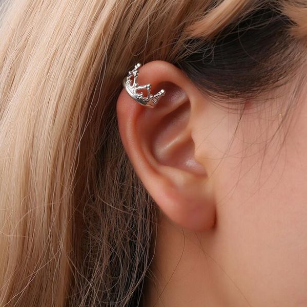 korean crown u clip with no hole for ladies ear ornaments heart type painless clip earrings with no hole wholesale, Silver
korean crown u clip with no hole for ladies ear ornaments heart type painless clip earrings with no hole wholesale, Silver