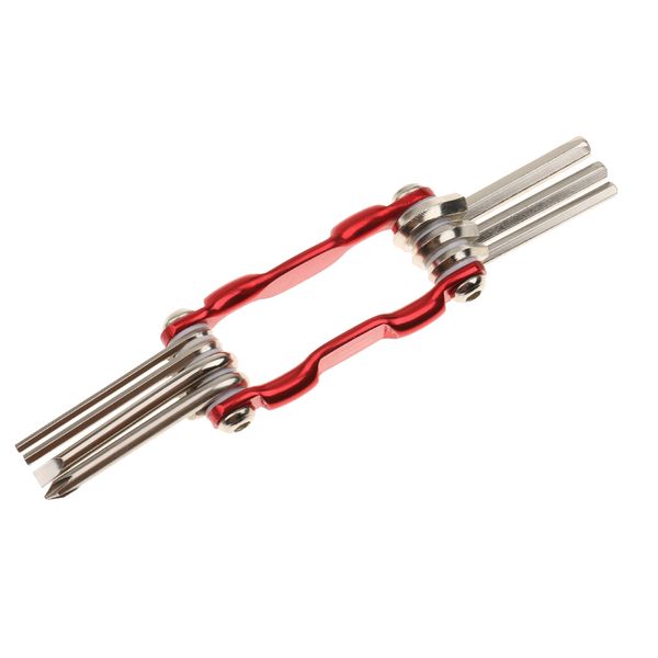 7 in 1 pocket steel bike multitool kit bicycle repair multi tool wrench 2.5/3/4/5/6mm + flat cross screwdriver
7 in 1 pocket steel bike multitool kit bicycle repair multi tool wrench 2.5/3/4/5/6mm + flat cross screwdriver