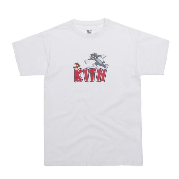 19ss kith x tom jerry tee кошка и мышь мультфильм printed мужчины женщины футболку простой лето с коротким рукавом street скейтборд tee 4664, White;black
19ss kith x tom jerry tee кошка и мышь мультфильм printed мужчины женщины футболку простой лето с коротким рукавом street скейтборд tee 4664, White;black