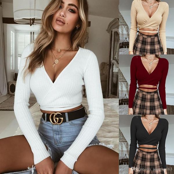new fashion short designed long sleeve cropped ladies waist bandages kintted t-shirt
new fashion short designed long sleeve cropped ladies waist bandages kintted t-shirt