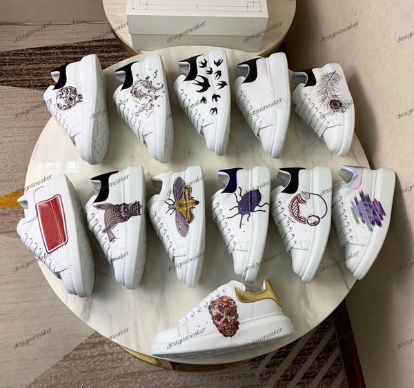 2020 new luxury leather casual shoes women men designer sneakers classic platform 5d flower printed tennis walking shoes chaussures, Black
2020 new luxury leather casual shoes women men designer sneakers classic platform 5d flower printed tennis walking shoes chaussures, Black
