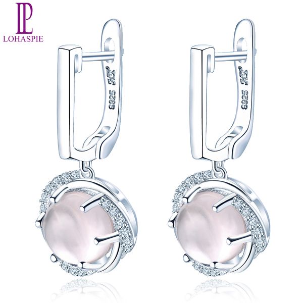 rose quartz clip drop dangle earrings for women solid 925 sterling silver natural gemstone fine elegant jewelry gift, Black
rose quartz clip drop dangle earrings for women solid 925 sterling silver natural gemstone fine elegant jewelry gift, Black