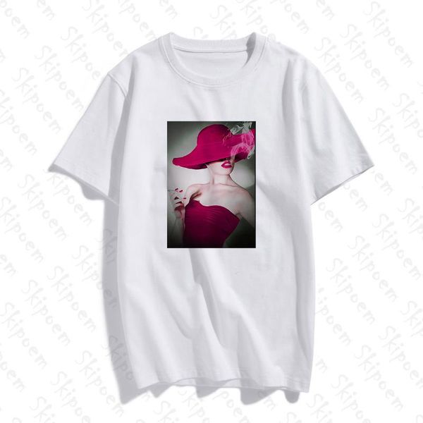 new fashion cotton female t shirt woman smoking simple artwork print short sleeve & tees fashion casual brand clothin, White
new fashion cotton female t shirt woman smoking simple artwork print short sleeve & tees fashion casual brand clothin, White