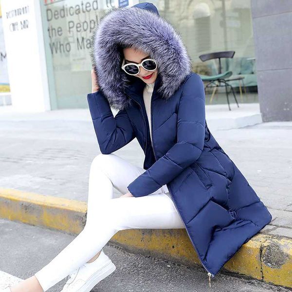 winter female long jacket 2019 winter coat women fake fur collar parkas woman plus size s-6xl down jacket women, Black
winter female long jacket 2019 winter coat women fake fur collar parkas woman plus size s-6xl down jacket women, Black