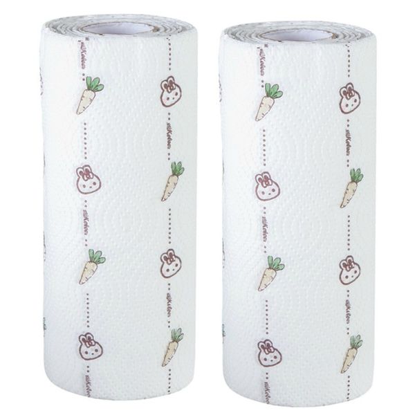80pcs / roll printed kitchen paper disposable lazy rag paper, absorbent, oil-absorbent, hand towel, wipe 2 roll radish
80pcs / roll printed kitchen paper disposable lazy rag paper, absorbent, oil-absorbent, hand towel, wipe 2 roll radish