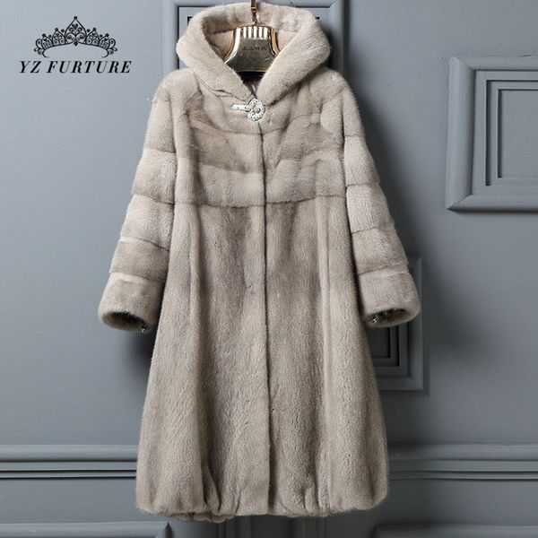 women's fur & faux yz furture real natural coat for women winter warm long size with hood loose coats luxury genuine jacket female, Black
women's fur & faux yz furture real natural coat for women winter warm long size with hood loose coats luxury genuine jacket female, Black