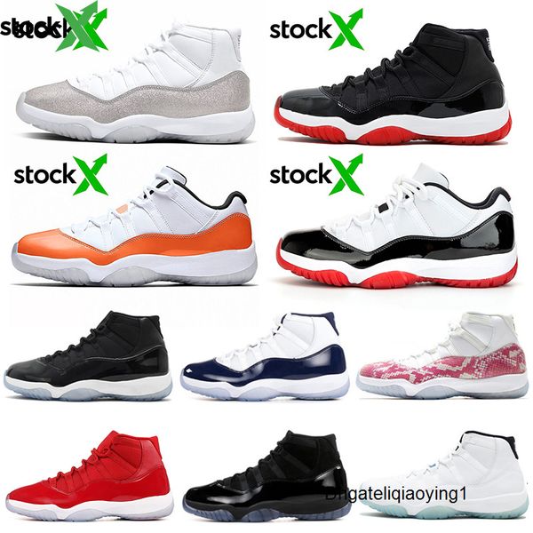metallic silver men basketball shoes jumpman 11 bred 2020 11s space jam concord gamma blue mens trainers athletic sports sneakers 5.5-13, Black
metallic silver men basketball shoes jumpman 11 bred 2020 11s space jam concord gamma blue mens trainers athletic sports sneakers 5.5-13, Black