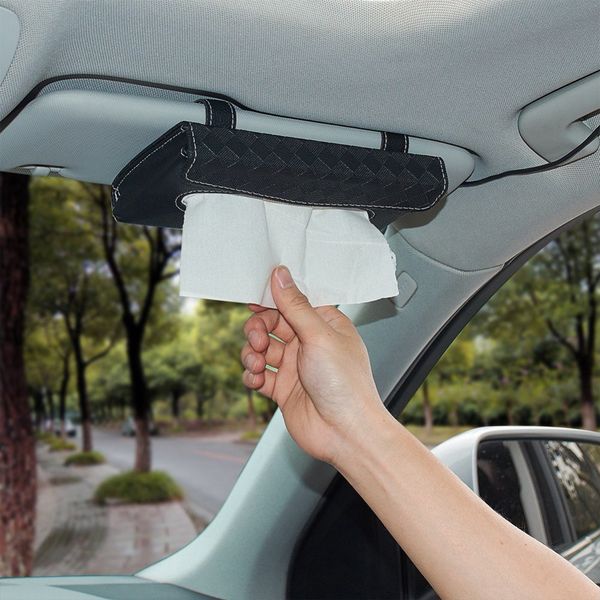tissue box universal pu car sun visor hanging type tissue cover rectangular holder in car styling
tissue box universal pu car sun visor hanging type tissue cover rectangular holder in car styling