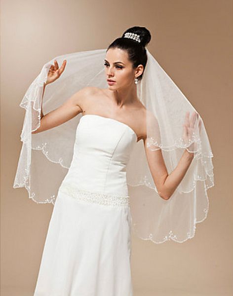 amazing pretty two-layer beaded edge hip length white ivory champagne red black purple pink wedding veil meidingqianna brand bridal veil
amazing pretty two-layer beaded edge hip length white ivory champagne red black purple pink wedding veil meidingqianna brand bridal veil