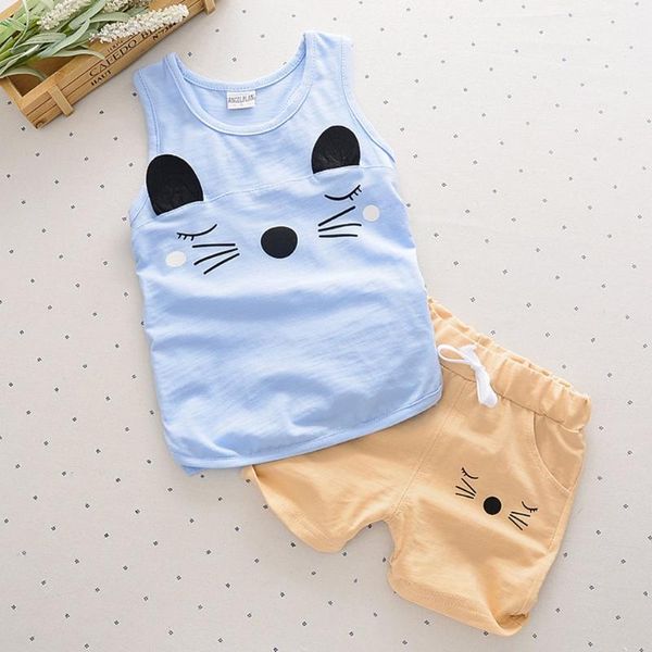 outad new children's girls boys summer cat printed sleeveless baby vest +shorts sets for kids clothes outfit suits new sale, White
outad new children's girls boys summer cat printed sleeveless baby vest +shorts sets for kids clothes outfit suits new sale, White