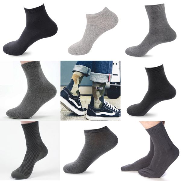 men's classic business socks new men's cotton bamboo fiber mid-tube breathable male socks suitable for all seasons, Black
men's classic business socks new men's cotton bamboo fiber mid-tube breathable male socks suitable for all seasons, Black