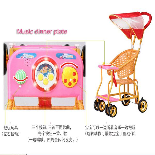 plastic rattan four wheel baby stroller dinner plate storage basket ultra portable baby umbrella pram pushchair child wheelchair
plastic rattan four wheel baby stroller dinner plate storage basket ultra portable baby umbrella pram pushchair child wheelchair