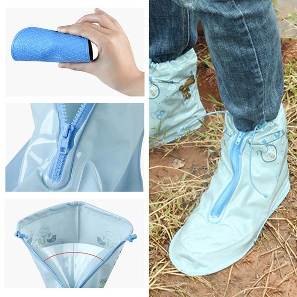 1pair детей водонепроницаемый protector защитная обувь обложка high top мультфильм бахилы дождливый день детские многоразовые загрузки overs, White;pink
1pair детей водонепроницаемый protector защитная обувь обложка high top мультфильм бахилы дождливый день детские многоразовые загрузки overs, White;pink