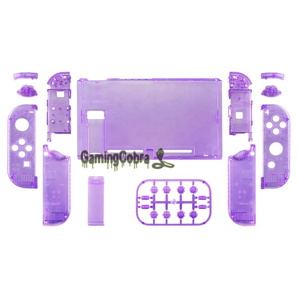 custom clear atomic purple console back plate w/ controller housing shell w/ buttons for nintendo switch console & joy-con
custom clear atomic purple console back plate w/ controller housing shell w/ buttons for nintendo switch console & joy-con