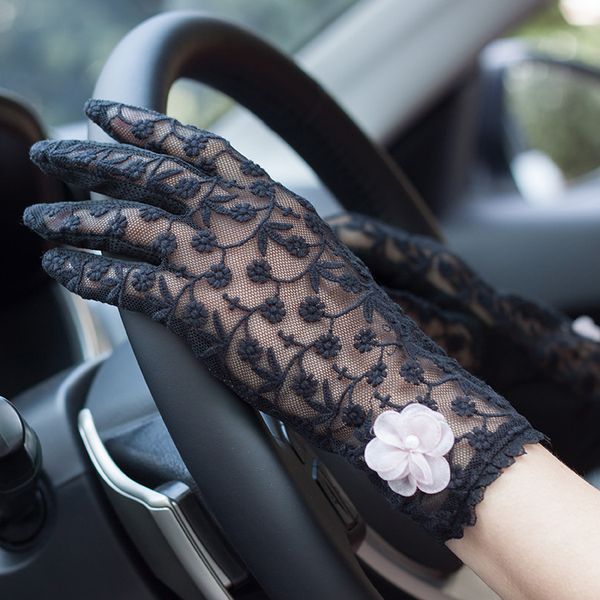 women' spring and summer elegant lace glove lady' flower embroidery gloves girls riding slip-resistant thin breathable gloves, Blue;gray
women' spring and summer elegant lace glove lady' flower embroidery gloves girls riding slip-resistant thin breathable gloves, Blue;gray