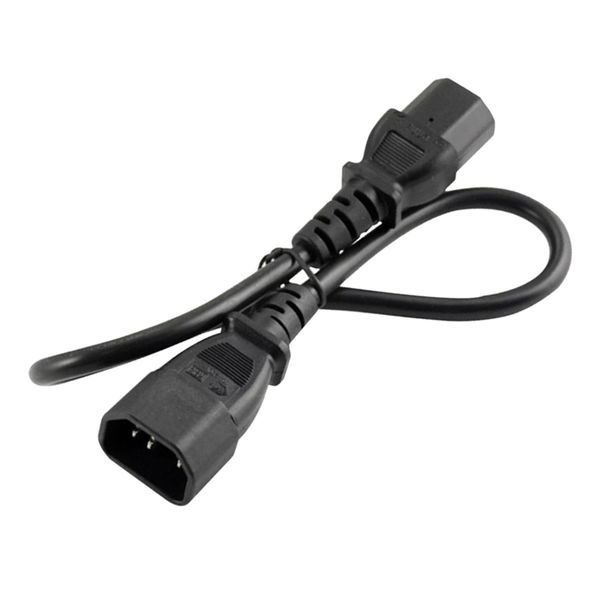 0.5m iec320 c14 to c13 power extension cable cord for pdu computer printer
0.5m iec320 c14 to c13 power extension cable cord for pdu computer printer